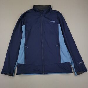 North Face Windstopper Jacket Mens XL Blue Softshell Full Zip Outdoor NF00CVA5